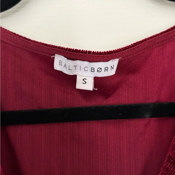 Baltic Born Red Long Sleeve Dress - Picture 2 of 4